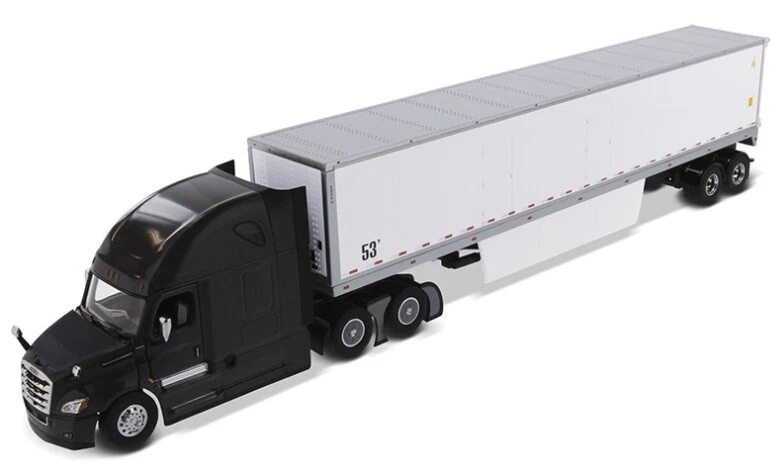DIECAST MASTERS - FREIGHTLINER Cascadia 53 6x4 con rimorchio 2 Assi - 1/50 - ... - Immagine 1 di 1