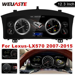 For Lexus LX570 2007-2015 Digital Display LCD Instrument Screen Cluster Monitor