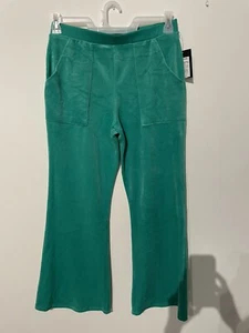 Art Class girls pants green size XXL(16-18) Velour NWT - Picture 1 of 4