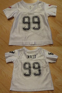 Infant/Baby Girls Houston Texans JJ Watt 18 Mo Jersey (White) Glitter NFL Team A - Picture 1 of 1