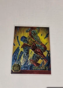 95 Flair Marvel Annual Fleer Chromium Trading Card 12 of 12 - Colossus - Imagen 1 de 2