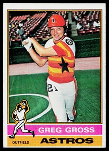 1976 Topps Greg Gross #171 Houston Astros - Picture 1 of 2