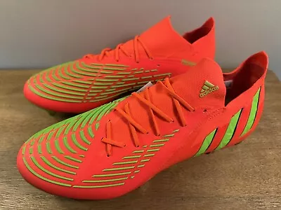 Adidas Predator Edge.1 Low SG Soccer Cleats Men’s 12 Soft Ground Solar Red New - Image 1 of 4