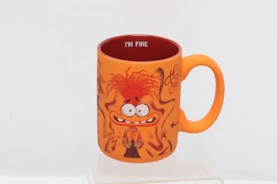 ZRIKE BRANDS Disney Pixar Inside Out 2 Anxiety Ceramic Mug Cup New 4.5” Tall
