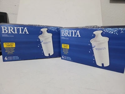 Brita Pitcher Replacement Filters 2 Packs Of 4. 8 Total Filters - Image 1 of 4