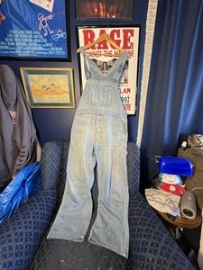 Vintage 90s Big Smith Denim Overalls - Picture 1 of 7