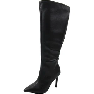INC Womens RAJELP2 Extra Wide Calf Faux Leather Knee-High Boots BHFO 5896 - Picture 1 of 2