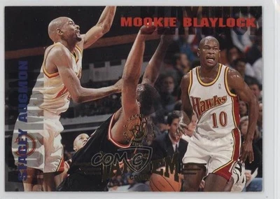 1994-95 Topps Stadium Club Back Court Tandem Stacey Augmon Mookie Blaylock #327 - Image 1 of 2