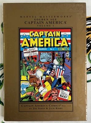 Capitán América Golden Age Masterworks 2005 Foto 1 de 4
