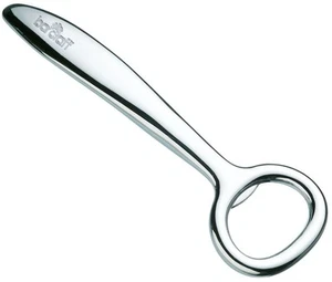 BarCraft Cast Crown Chrome PLated Metal Bottle Opener, Cap Remover - 15 cm - Picture 1 of 16
