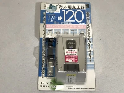 KASHIMURA  WT-32U Step down transformer AC110-130V to 100V 120W - Image 1 of 2