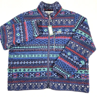 Alpine Design Мужская шерпа полный молнии флисовая куртка размер 2XL новый с Ярлыками новый - Изображение 1 из 4