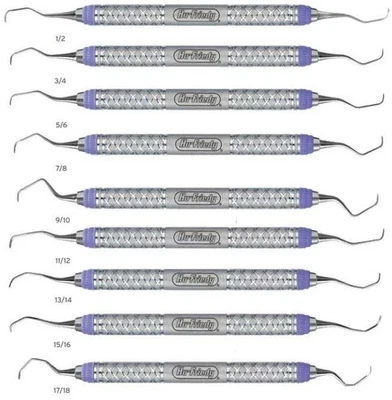 HU-FRIEDY Dental Rígido Gracey Curette JUEGO DE 9 Mango EverEdge 2.0 #9 Foto 1 de 3