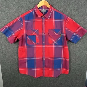 Kathmandu Slim Fit Men's Short Sleeve Button up Shirt Size XL - Picture 1 of 7