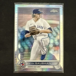 2022 Topps Chrome KEVIN GAUSMAN Refractor #40 Toronto Blue Jays - Picture 1 of 10