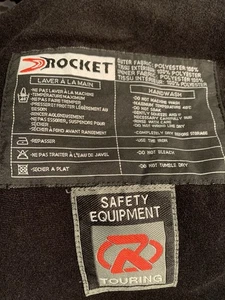 Joe Rocket Touring Motorcycle Jacket Removable Windbreaker Liner Men's Small - Picture 1 of 20