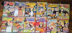 Full Set 2009 Shonen Jump Magazines Jan–Dec Vol. 7 Issues 1–12 Naruto Bleach - Imagen 1 de 18