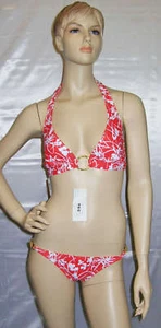 Shoshanna 2 PC Bikini Halter Swimsuit Size P/S C NWT - Picture 1 of 1