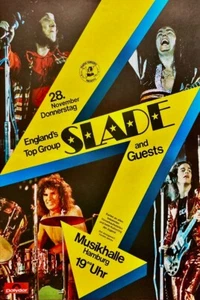 Póster de concierto Slade reimpresión 13" x 19" - Imagen 1 de 3