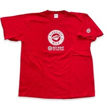 Minnesota Wild Red Night 2007-08 Stadium Promo  T-shirt Mens XL Target Hockey