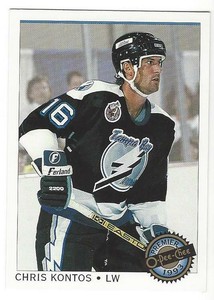CHRIS KONTOS 1992-93 OPC Premier #123 ROOKIE NM-MT NHL Tampa Bay Lightning