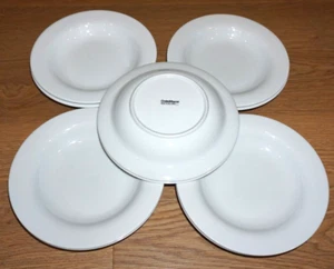 Crate & Barrel 9" SOUP/PASTA PLATES SET OF 10 SRI LANKA - Picture 1 of 4