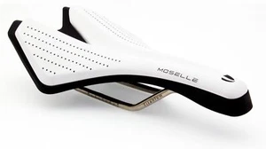 Union Sport Mosselle Road MTB eBike Bicycle Ti Saddle Titanium-Rail Seat White - Picture 1 of 14