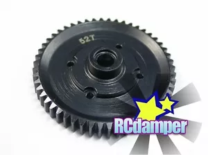 HARDENED STEEL CENTER MAIN SPUR GEAR 52T AXIAL 1/10 EXO TERRA BUGGY DIFF BOX - Picture 1 of 1