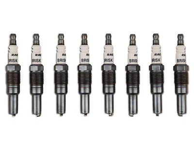 BRISK RACING 3VR14S SILVER TIP SPARK PLUGS 05-07 3V for FORD GT MUSTANG 450+HP 8 - Image 1 of 2