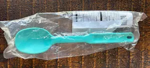 Pampered Chef Nylon Spoon Teal Solid Basting Serving Heat Resistant USA NIP - Picture 1 of 3