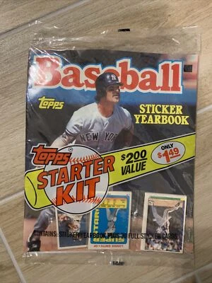 Juego completo de béisbol Topps 1990 anuario y pegatinas sellado de fábrica sin abrir  Foto 1 de 3