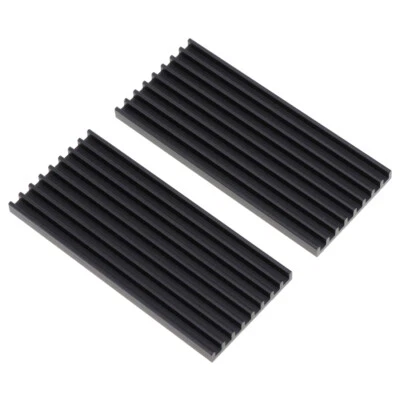 2 Stück Selbstklebend Alu-Heatsink Kühlkörper , Elektronische Komponenten - Bild 1 von 4