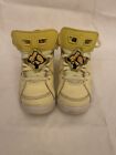 Chaussures de tennis haut-parleur Nike Air Jordan enfants 11C 543389-800 jaune banane 