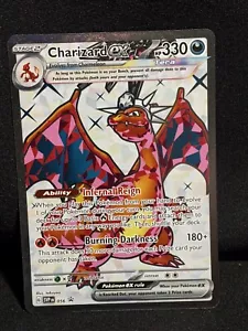 Pokémon TCG Charizard ex SV03: Obsidian Flames card# 215/197 Holo Ultra Rare - Picture 1 of 2
