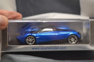 SPARK - 2012 PAGANI HUAYRA  - METALIC BLUE - 1:43 SCALE MODEL CAR S3361 - Image 1 of 4