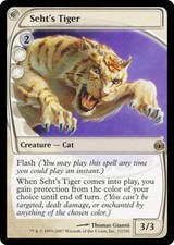 SEHT'S TIGER ~mtg NM Future Sight Rare x1