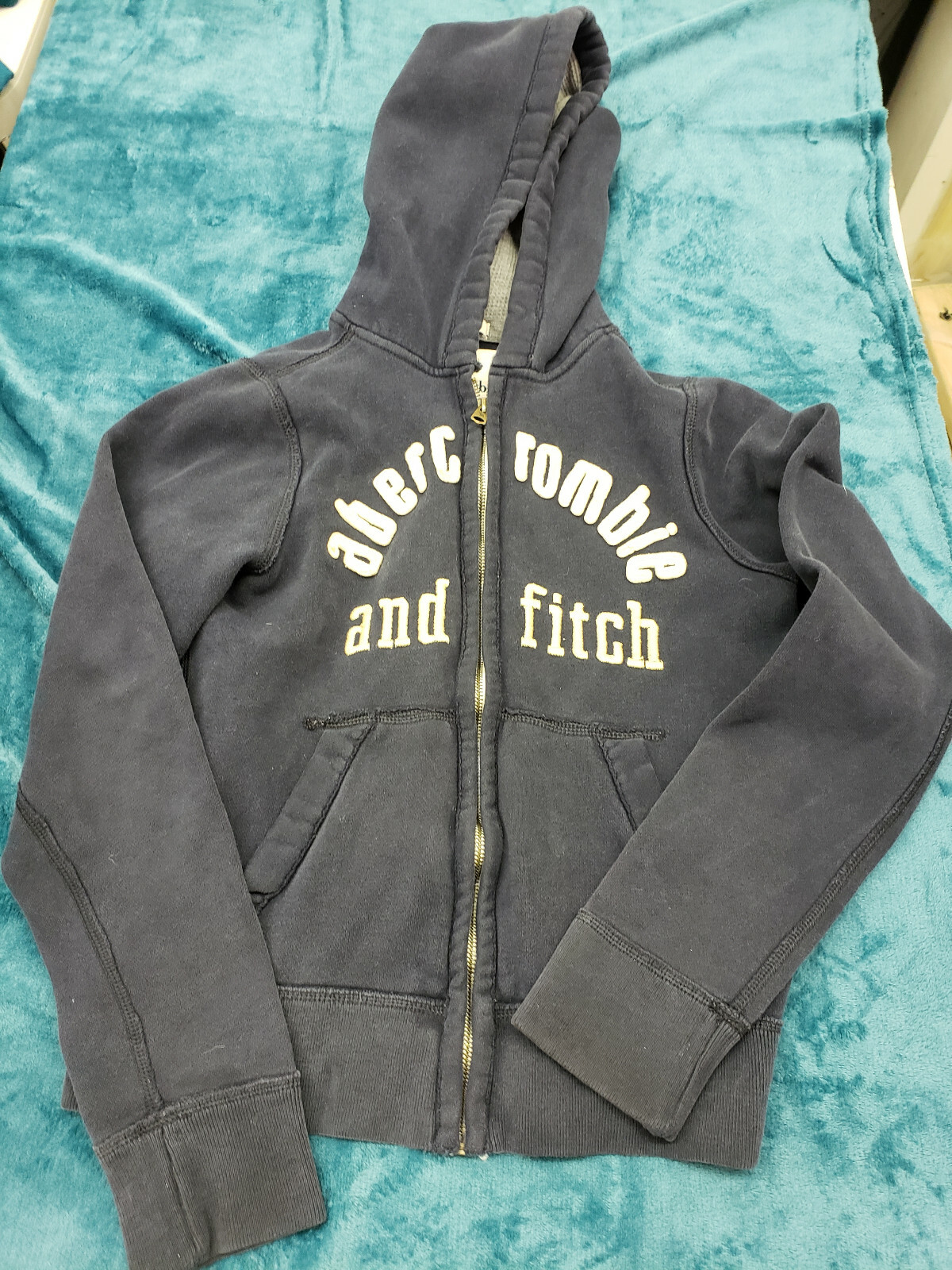 Full Zip Hoodie Sweater Size 