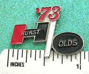 '73 1973 HURST OLDS - hat pin , tie tac , lapel pin , hatpin GIFT BOXED ga - Picture 1 of 4