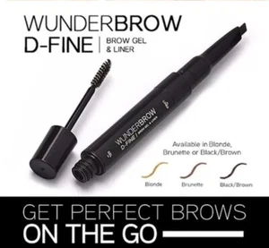 New Wunder2 WunderBrow D-Fine Perfect Brows Gel & Liner Blonde  - Picture 1 of 6