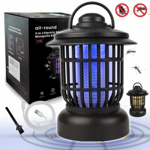 AKKU Moskito Killer UV Insektenvernichter Elektrisch LED Lampe Mückenfalle Licht - Bild 1 von 12