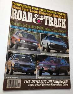 Vintage ROAD & TRACK Magazine February 1973 - Toyota Celica, Honda Accord Cover - Picture 1 of 4