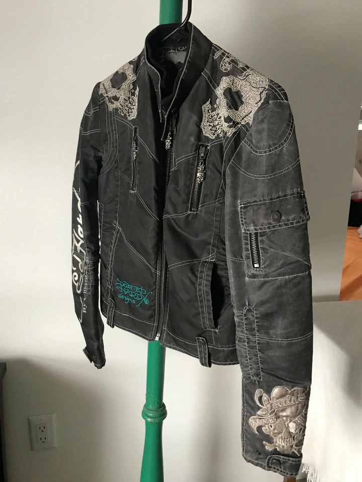 Chaqueta de moto Ed Hardy de Christian Audigier Foto 1 de 4