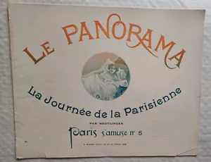 C1 Curiosa PANORAMA 1896 Photos Reutlinger PARIS S AMUSE 5 Journee Parisienne - Picture 1 of 7