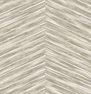 KItchen & Bath Essentials by Brewster 2766-23775 Aldie Beige Chevron Weave - Image 1 of 4