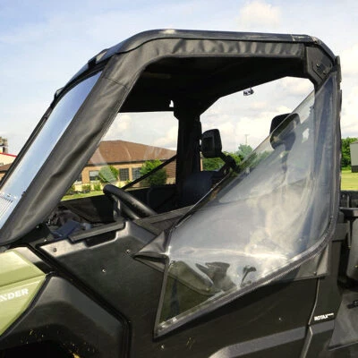 Can-Am Defender HD5 HD7 HD8 HD9 HD10 Soft Upper Doors Windows Zippered 2016-2023 Foto 1 de 2