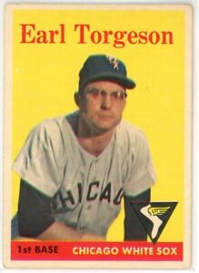 1958 Topps Baseball Earl Torgeson #138 VG-VGEX