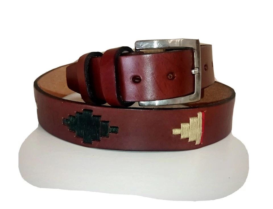 Cinturon Hombre Cuero argentino hecho a mano - Imagen 1 de 4