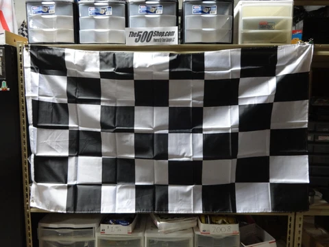 Checkered Racing Flag Banners New 35" x 60" IndyCar Indy 500 Nascar USAC F-1 Cover
