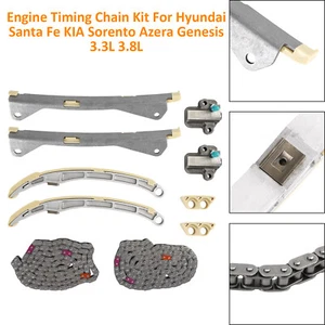 Timing Chain Kit pour Hyundai Santa Fe KIA Sorento Azera Genesis 3.3L / 3.8L - Picture 1 of 14