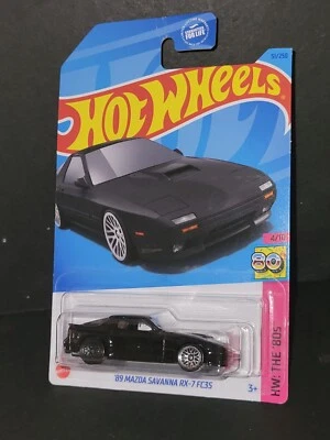 COCHE ERROR HOT WHEELS '89 MAZDA SAVANNA RX-7FC35 SIN CROMO EN RUEDAS TRASERAS Foto 1 de 4
